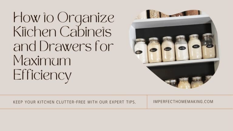 10 Simple Ways to Organize Kitchen Cabinets and Drawers