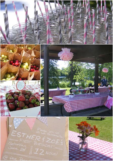 birthday-picnic-party-collage