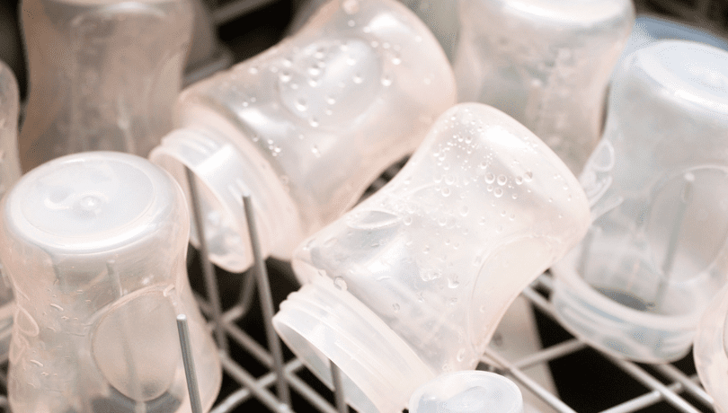 baby-bottles-in-a-dishwasher