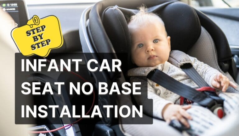 Infant Car Seat No Base Installation for Easy Travel
