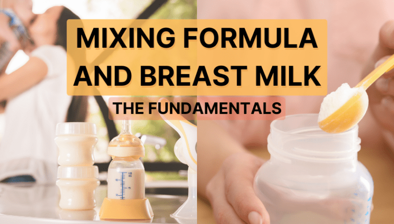 Mixing Formula and Breastmilk: Fundamentals to Know