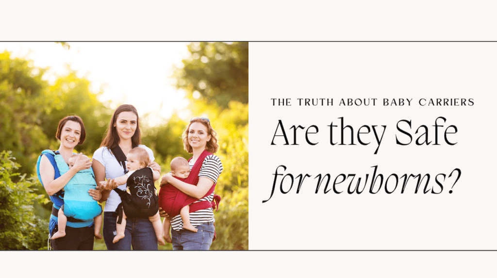 Is Baby Carrier Safe for Newborns