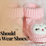 Banner image illustrating the topic "When Should Babies Wear Shoes?" to highlight guidance on the right time for babies to start wearing shoes.